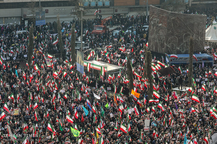 Nationwide rallies supporting the gov., denouncing riots, terror attacks