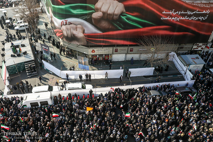 Nationwide rallies supporting the gov., denouncing riots, terror attacks