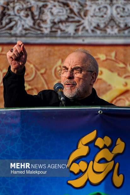 تجمع همبستگی ملی با سخنرانی رئیس مجلس 18