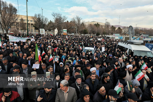 تجمع «همبستگی ملی» در تبریز