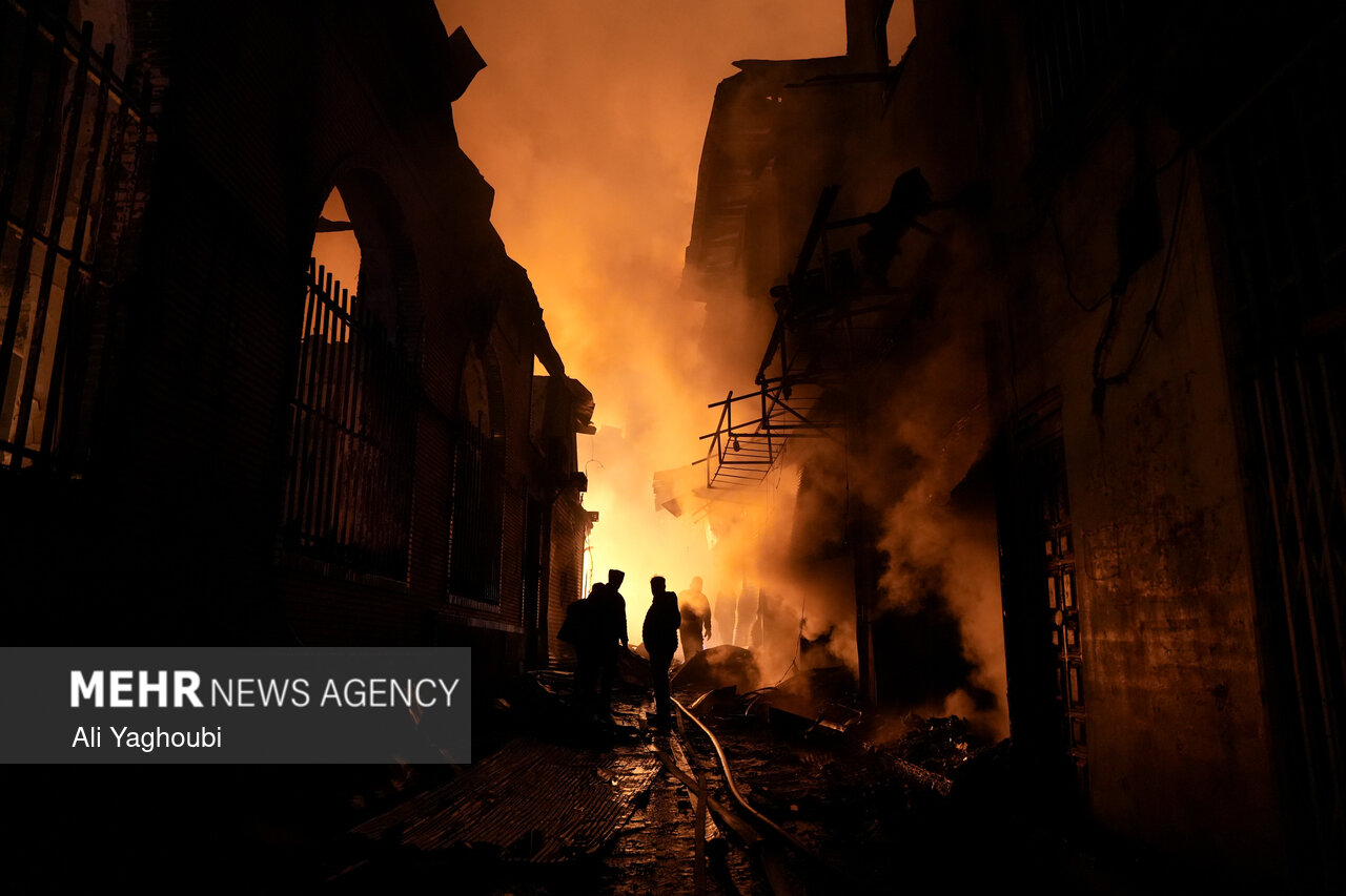 ماجرای سوختن بازار رشت چه بود؟