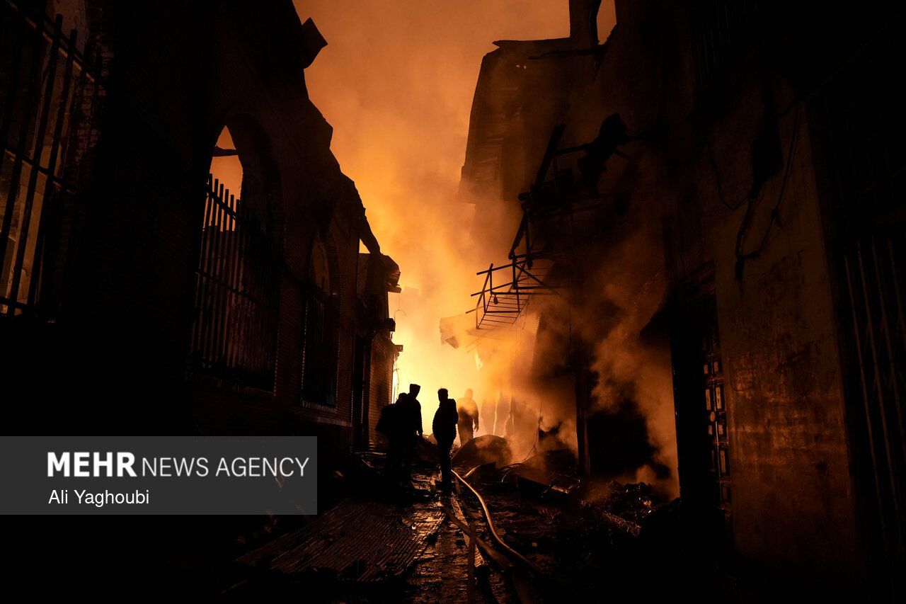 تخریب‌ اموال عمومی و شخصی توسط اغتشاشگران در رشت