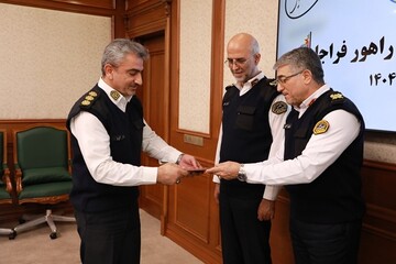 انتصاب رئیس جدید مرفوک و اداره تربیت و آموزش و مشاور پلیس راهور فراجا