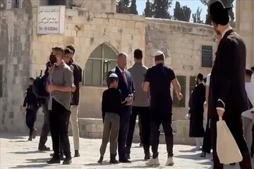 واکنش حماس به یورش بن گویر به مسجدالاقصی