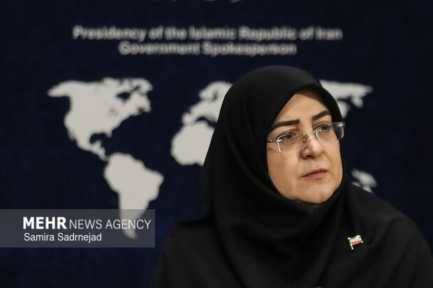 نشست خبری سخنگوی دولت