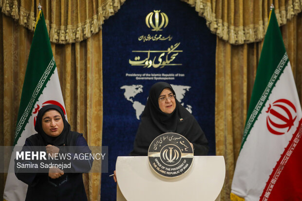 Press conference of Government Spokeswoman
