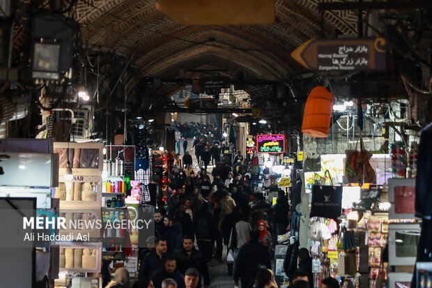 بازار تهران دوشنبه ۲۲ دی ماه ۱۴۰۴