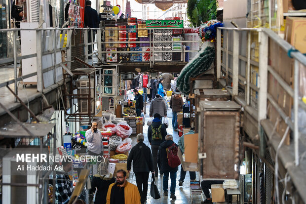 بازار تهران دوشنبه ۲۲ دی ماه ۱۴۰۴