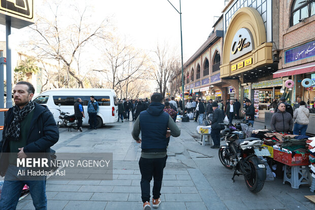 بازار تهران دوشنبه ۲۲ دی ماه ۱۴۰۴