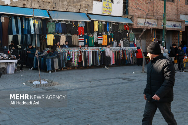 بازار تهران دوشنبه ۲۲ دی ماه ۱۴۰۴