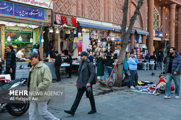 بازار تهران دوشنبه ۲۲ دی ماه ۱۴۰۴