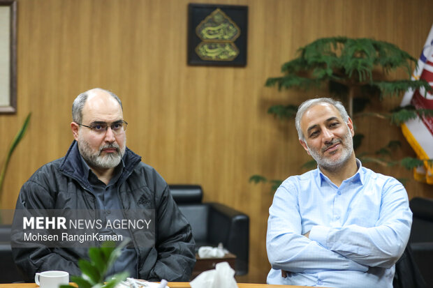 حضور رئیس سازمان فرهنگی هنری شهرداری تهران در مجموعه رسانهای مهر