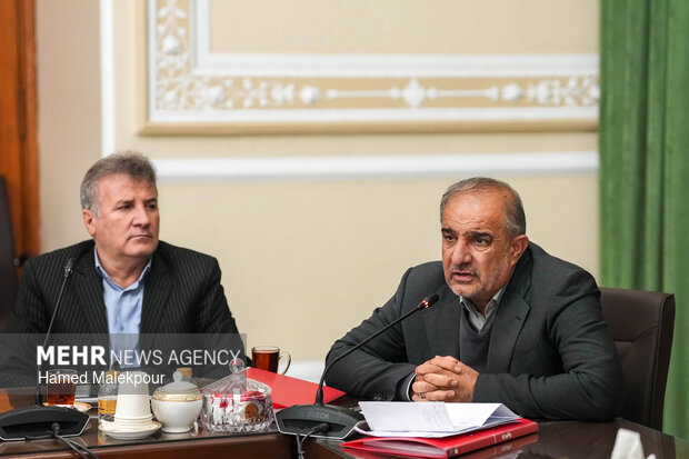 دیدار رئیس و اعضای کمیسیون کشاورزی، آب و منابع طبیعی با رئیس مجلس شورای اسلامی