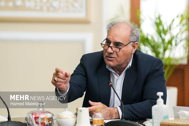 دیدار رئیس و اعضای کمیسیون کشاورزی، آب و منابع طبیعی با رئیس مجلس شورای اسلامی