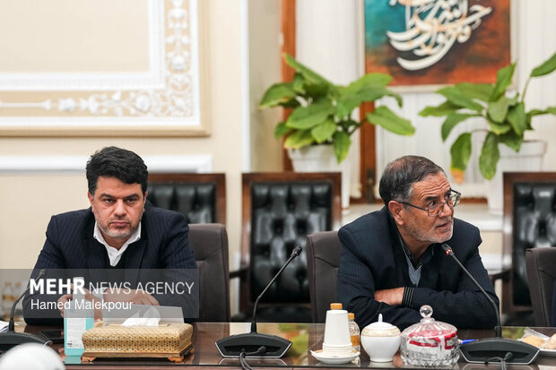 دیدار رئیس و اعضای کمیسیون کشاورزی، آب و منابع طبیعی با رئیس مجلس شورای اسلامی