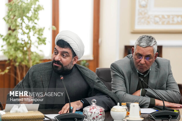 دیدار رئیس و اعضای کمیسیون کشاورزی، آب و منابع طبیعی با رئیس مجلس شورای اسلامی