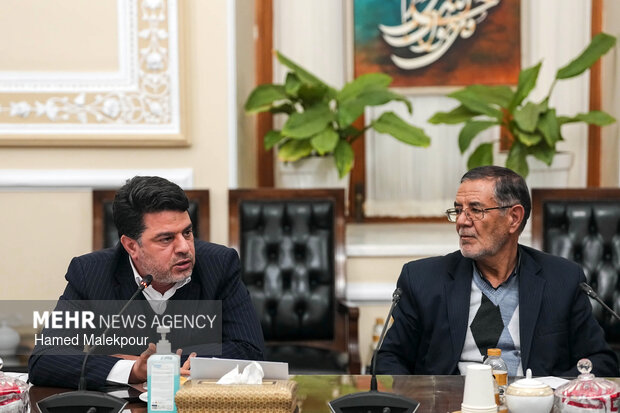 دیدار رئیس و اعضای کمیسیون کشاورزی، آب و منابع طبیعی با رئیس مجلس شورای اسلامی