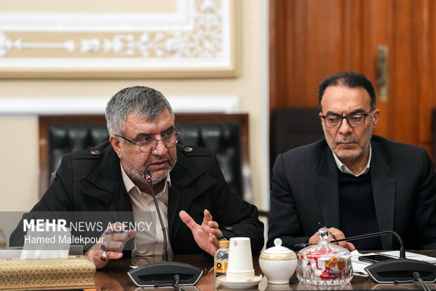 دیدار رئیس و اعضای کمیسیون کشاورزی، آب و منابع طبیعی با رئیس مجلس شورای اسلامی