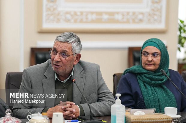 دیدار رئیس و اعضای کمیسیون کشاورزی، آب و منابع طبیعی با رئیس مجلس شورای اسلامی