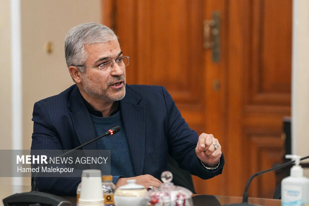 دیدار رئیس و اعضای کمیسیون کشاورزی، آب و منابع طبیعی با رئیس مجلس شورای اسلامی