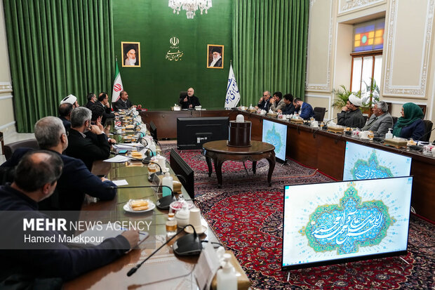 دیدار رئیس و اعضای کمیسیون کشاورزی، آب و منابع طبیعی با رئیس مجلس شورای اسلامی