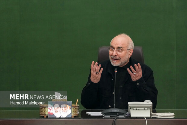 دیدار رئیس و اعضای کمیسیون کشاورزی، آب و منابع طبیعی با رئیس مجلس شورای اسلامی