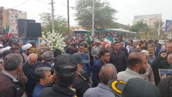 VIDEO: Funeral ceremony for security martyr in Bushehr