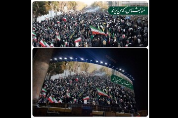 اتحاد مقدس در دیوارنگاره میدان ولیعصر (عج) جلوه‌گر شد