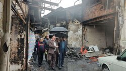 سردار حسن پور: بسیج اصناف کشور در کنار کسبه آسیب دیده رشت است