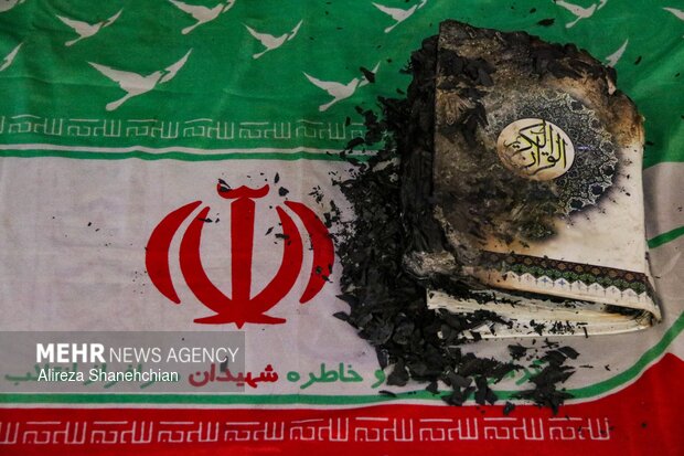 مراسم سومین روز شهادت شهدای مدافع وطن در مصلای رشت