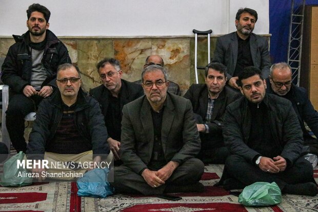 مراسم سومین روز شهادت شهدای مدافع وطن در مصلای رشت