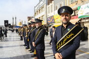 برپایی دسته عزای خادمان حرم بانوی کرامت در سالروز شهادت امام جواد(ع)