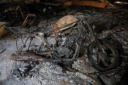 خسارت اغتشاشگران به اموال شخصی مردم در فردیس