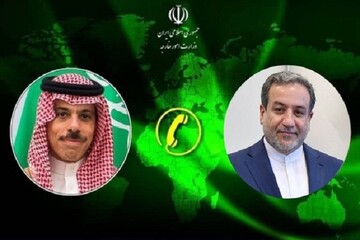 گفتگوی تلفنی وزرای خارجه ایران و عربستان