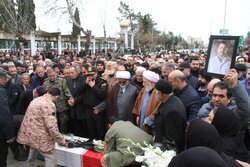 تشییع پیکر شهید «میلاد وحید سولا» در آستارا