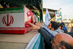 تشییع شهدای مردمی عملیات تروریستی اصفهان