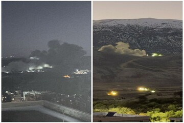 حملات هوایی سنگین رژیم صهیونیستی به شرق و جنوب لبنان+ فیلم