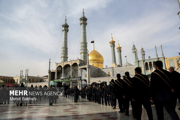 <a href='https://sayeb.ir/tag/%d9%82%d9%85'></div></div>قم</a> در سوگ کریمه اهلبیت(س)؛ حرم اخت الرضا(ع) کانون عزاداری