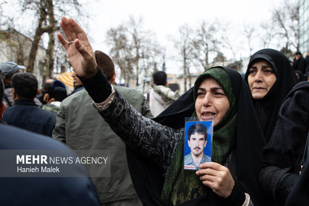 تشییع پیکر شهید سید حسن حسینی