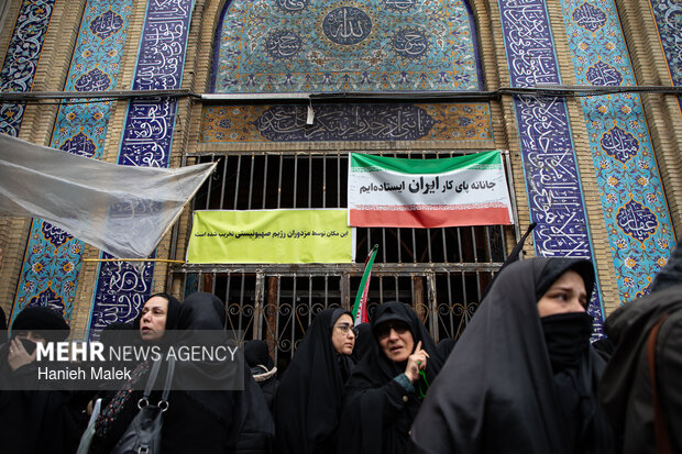 تشییع پیکر شهید سید حسن حسینی