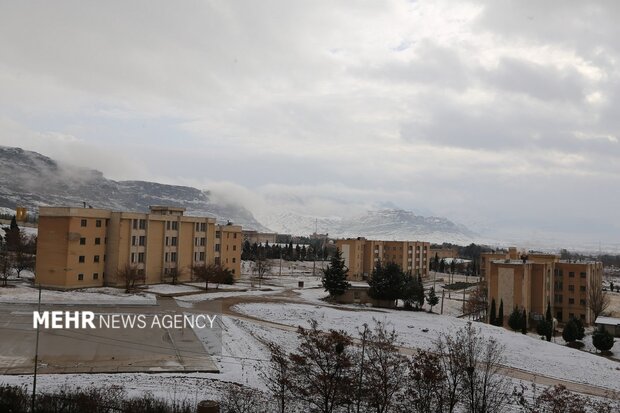 روز برفی دانشگاه لرستان