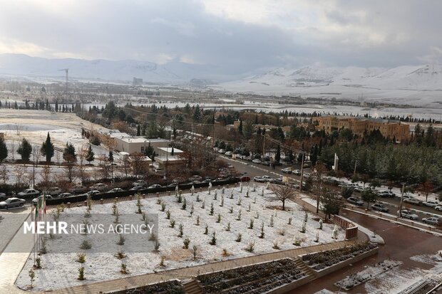 روز برفی دانشگاه لرستان