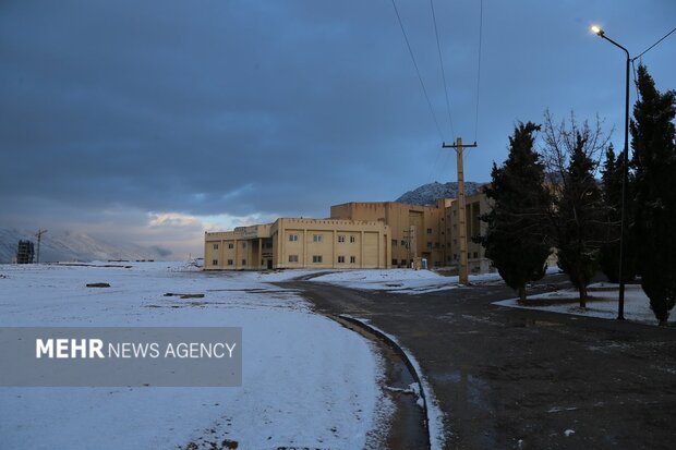 روز برفی دانشگاه لرستان