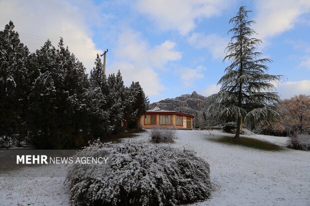 روز برفی دانشگاه لرستان