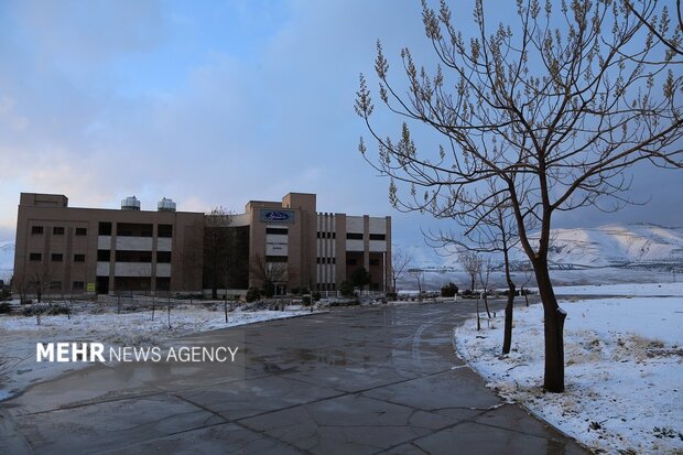 روز برفی دانشگاه لرستان