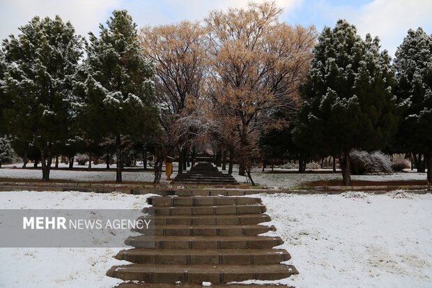 روز برفی دانشگاه لرستان