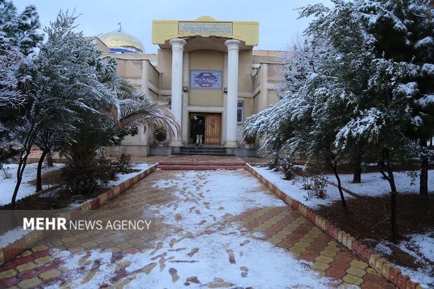 روز برفی دانشگاه لرستان