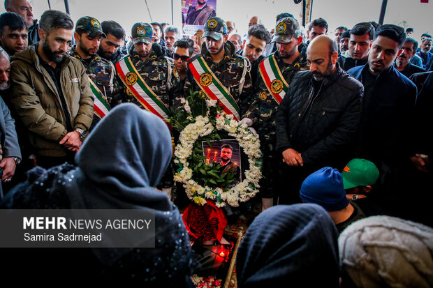 Funeral ceremony of martyrs of US-Israeli riots in Tehran
