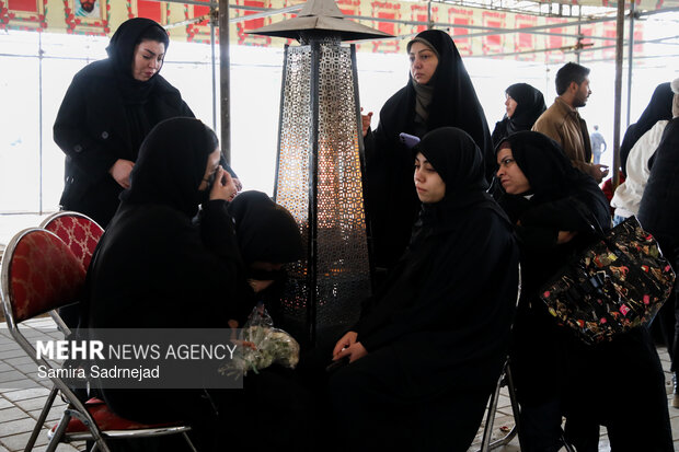 Funeral ceremony of martyrs of US-Israeli riots in Tehran
