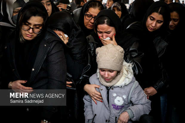 Funeral ceremony of martyrs of US-Israeli riots in Tehran
